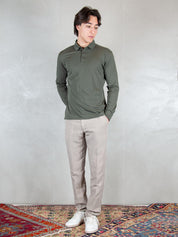 Raphael1966 Polo <BR/>Cotone Pima DK17101 MILITARE Raphael - Dkt 