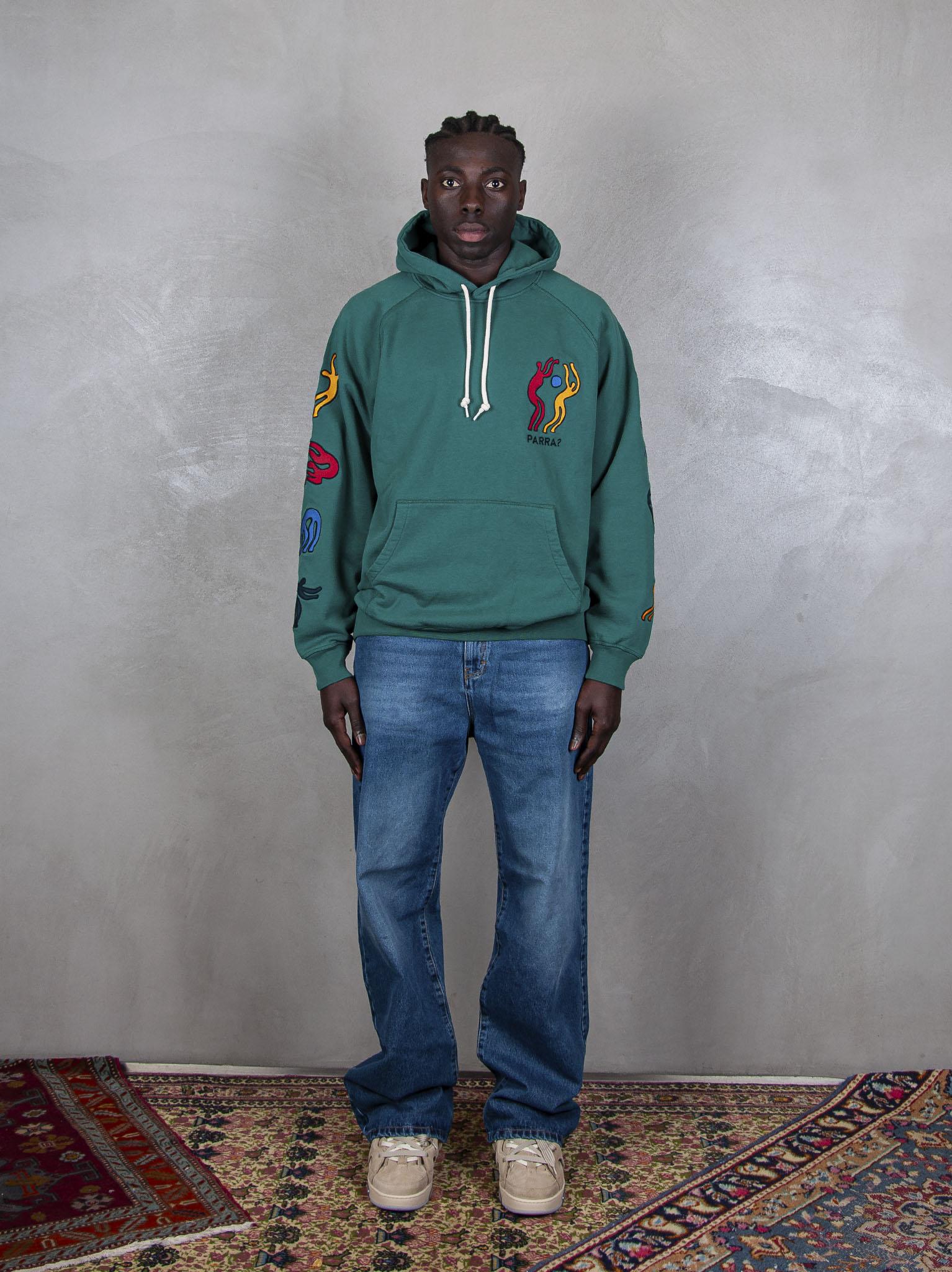 La Chambre Nuit Hooded 53115 WASHED GREEN Parra 