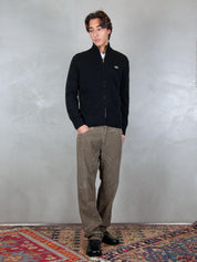 Lacoste <BR/>Maglione zip in lana cardata AH5181 031 Lacoste 