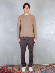 Diana Studio <BR/>Maglia girocollo brushed DW24M050057 121 Diana Studio 