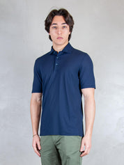 Luigi Gentile Maglia <BR/>Polo cotone Crepe LG1413 89 Luigi Gentile 