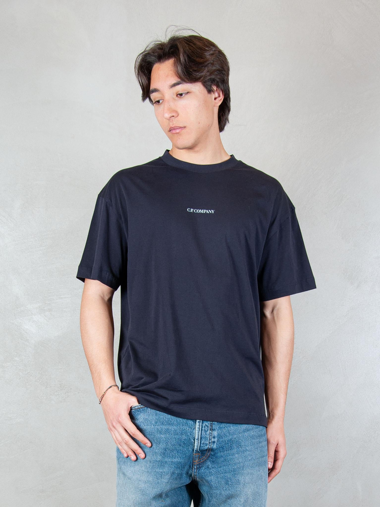 C.P. Company Tshirt Logo Crew TS087A-005100W 888 C.P. company 