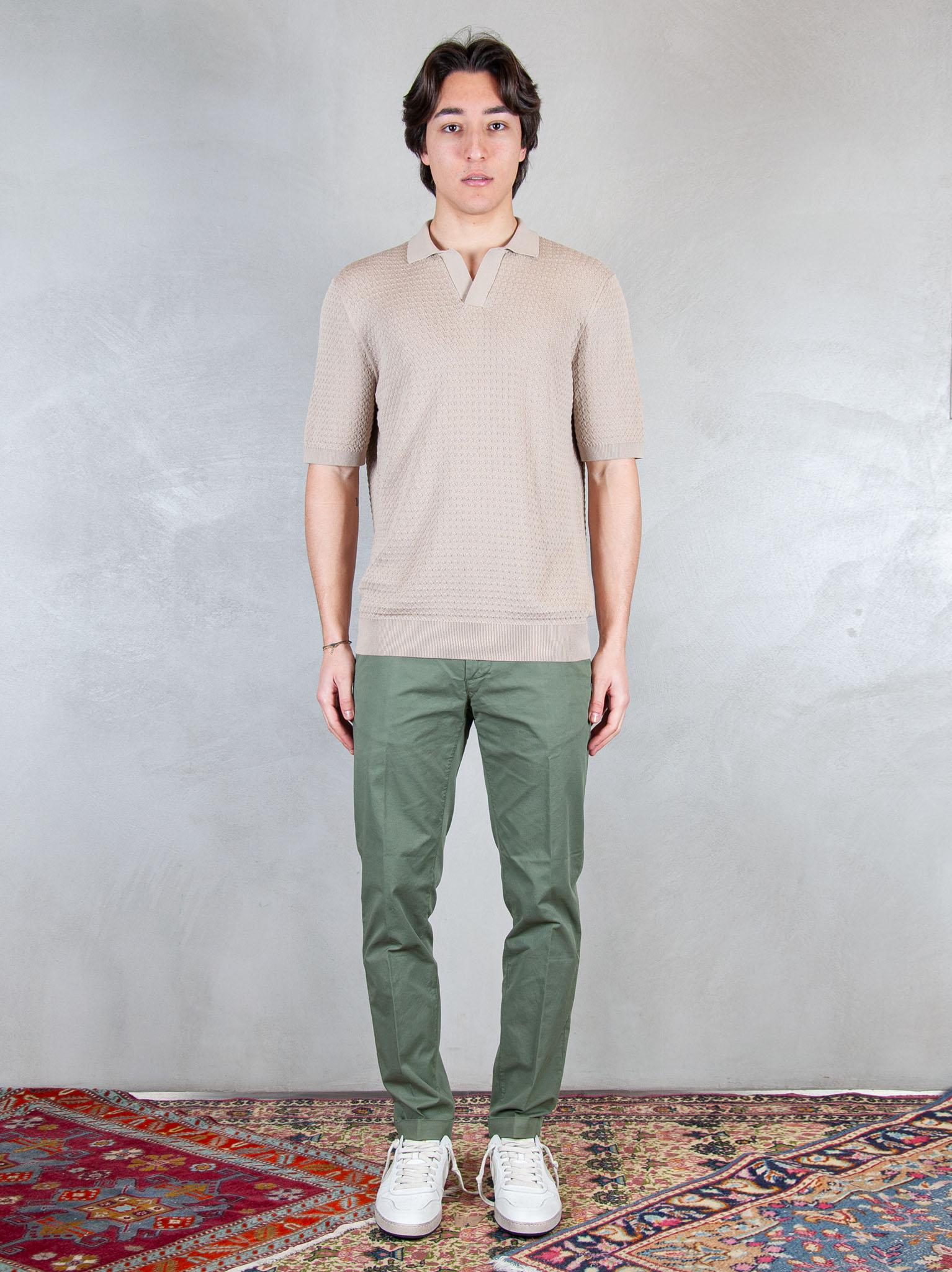 Luigi Gentile Maglia Polo Capri Aran Crochet LG1367 11 Luigi Gentile 