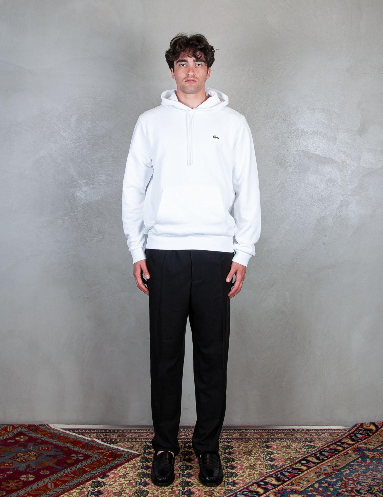 >Felpa cappuccio SH9839 001 Lacoste 