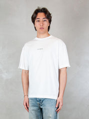C.P. Company Tshirt <BR/>Logo Crew TS087A-005100W 103 C.P. company 