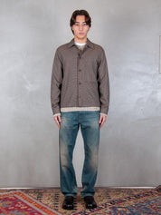 I'M Brian <BR/>Overshirt Principe di Galles CA3447 MORO I'm Brain 