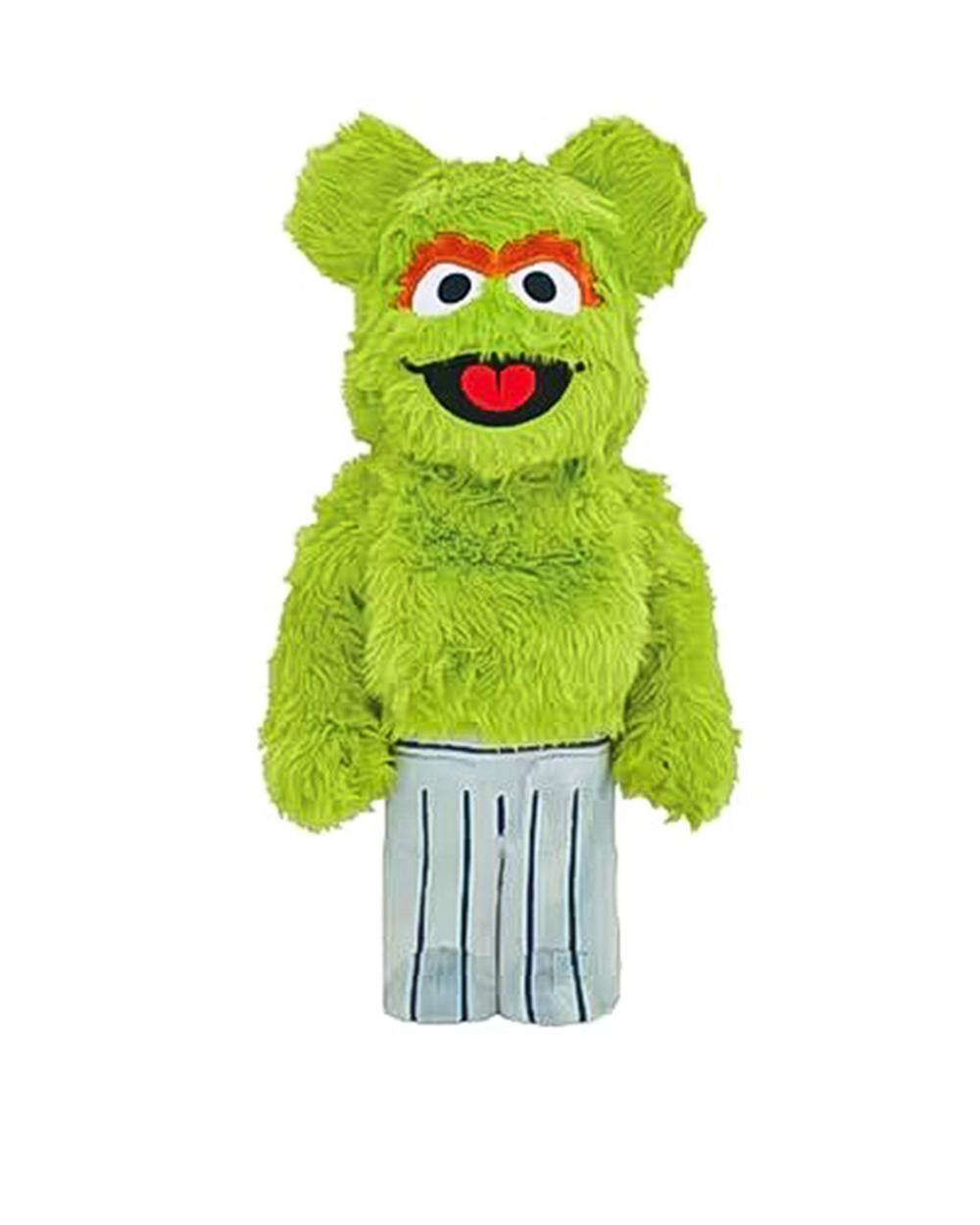 Oscar the Grouch Costume Version 1000GROUCH UNO Bearbrick 