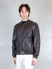 Markup Giubbotto <BR/>Bomber Ecopelle MK14005 MORO MarkUp 