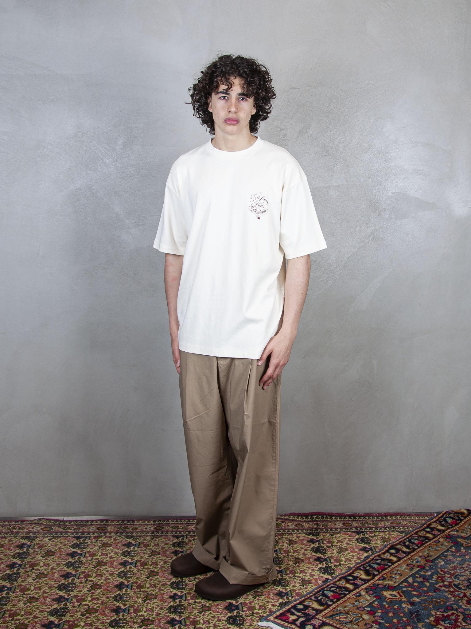 Le T-Shirt Slogan Vignes TS226-CO002 CM Drôle De Monsieur 