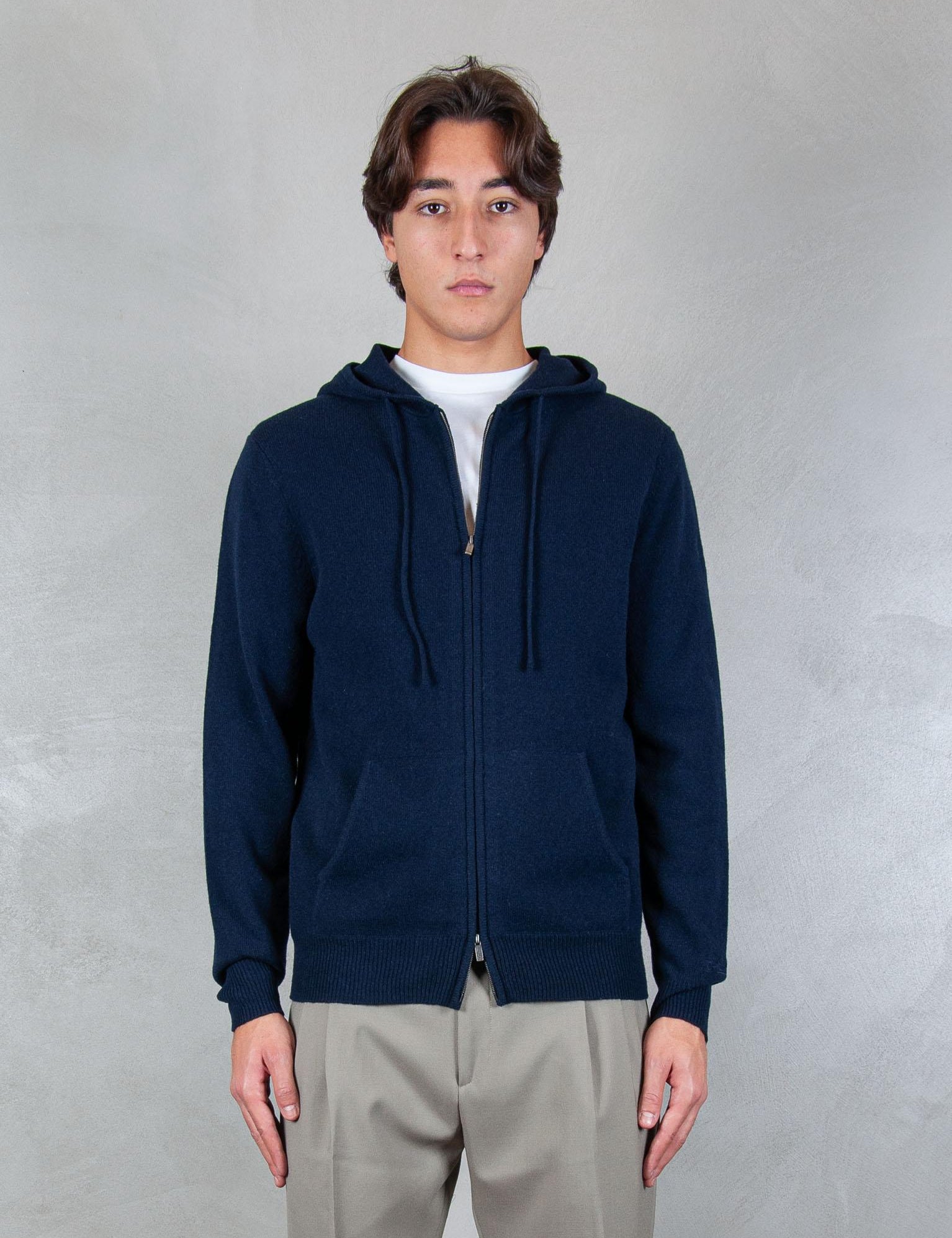 >Notting lambswool zip wool NOT0002 00063I MC2 St Barth 
