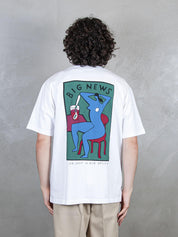 Big News T-Shirt 53200 WHITE Parra 