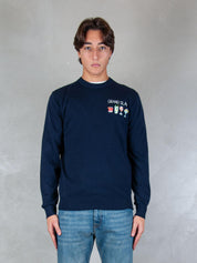 MC2 Saint Barth maglia <BR/>Heron embroyed wool HER0024 03491I MC2 St Barth 