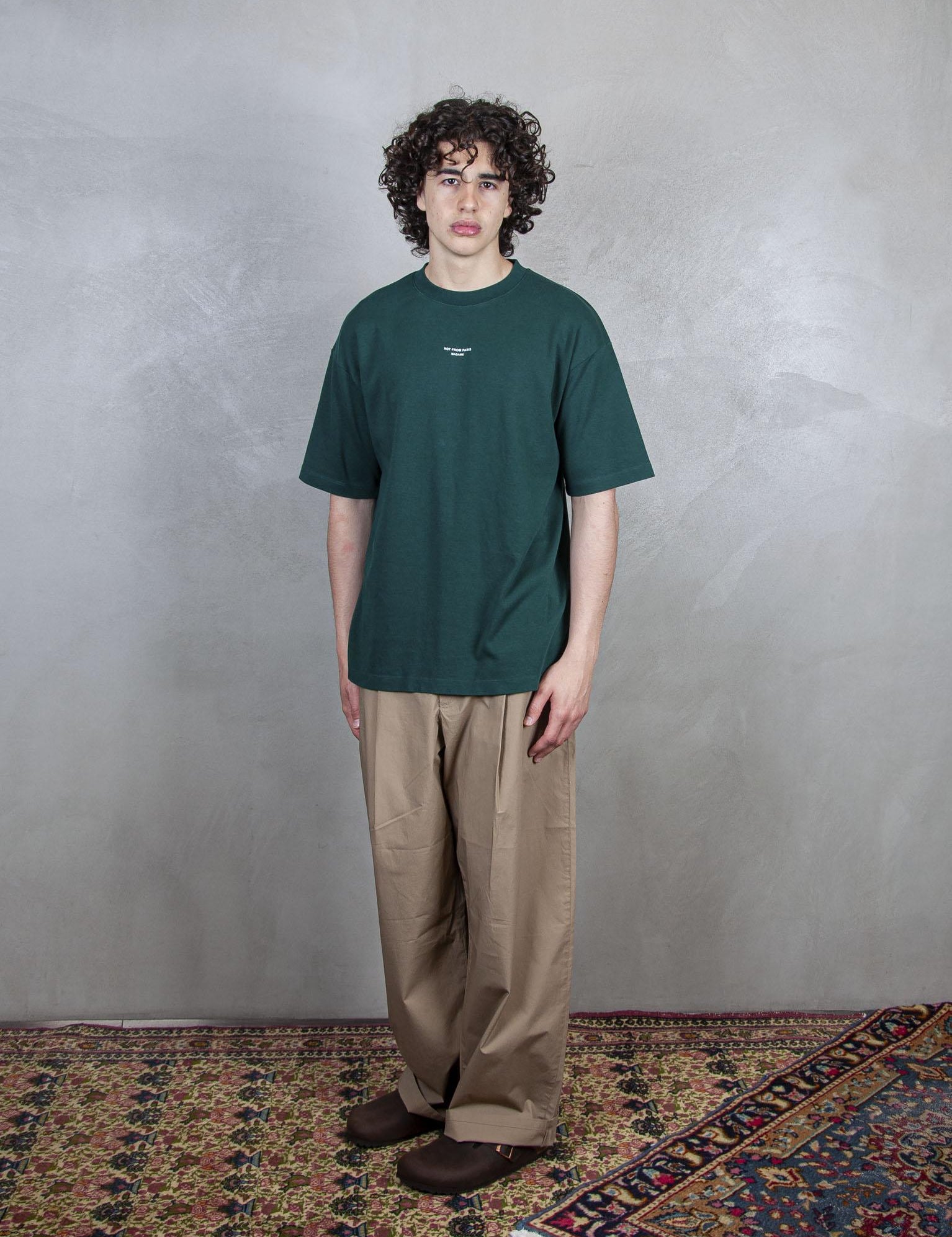 Le T-Shirt Slogan Classique TS202-CO002 DGN Drôle De Monsieur 