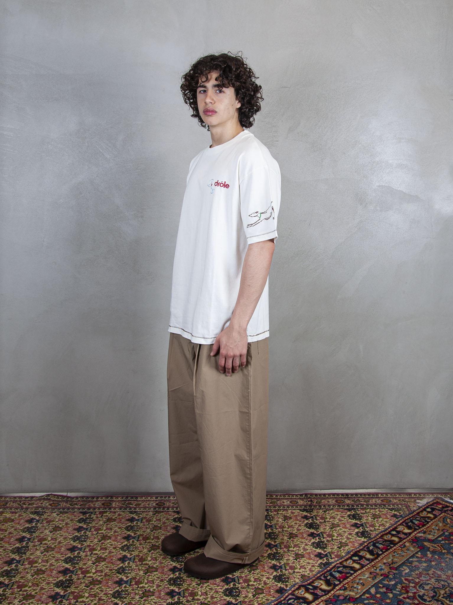 Le T-Shirt Club House G-TS240-CO134 OW Drôle De Monsieur 