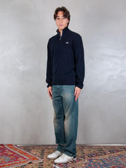 Lacoste <BR/>Maglione half zip in lana cardata AH3052 166 Lacoste 