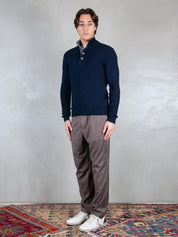 Raphael1966 Maglia <BR/>Lupetto bottoni treccia 23151-19672 598 Raphael - Grnsas 