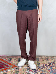 Seinse Pantaloni <BR/>Lino PSE1523 MOKA Seinse 
