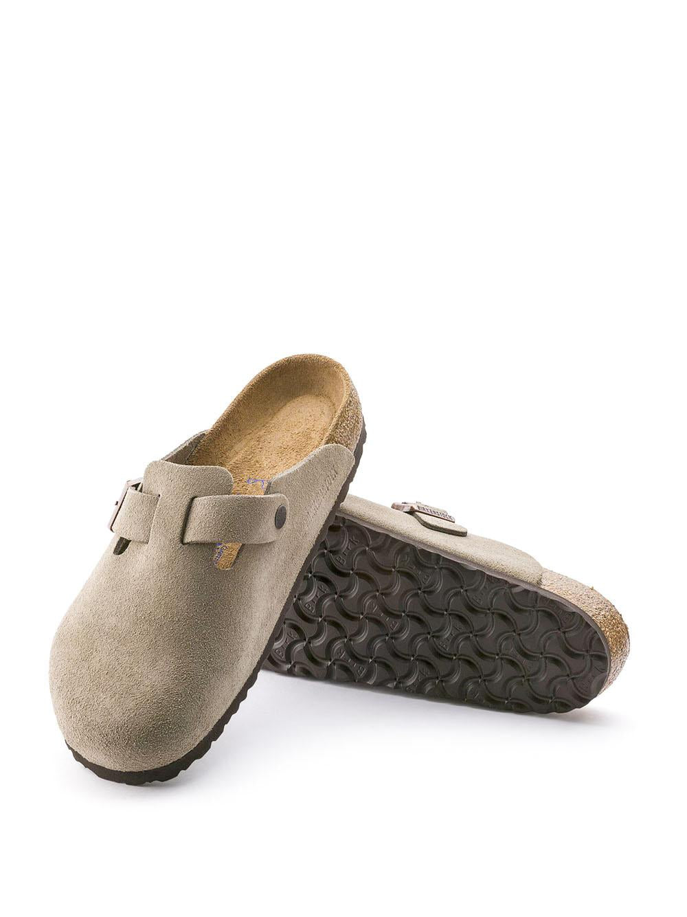 Birkenstock Boston Suede BOSTON SUEDE-TAUPE Birkenstock 