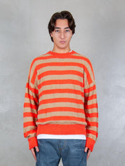 HI Five Maglia <BR/>Striped Crewneck AB23 0803 Hi Five 