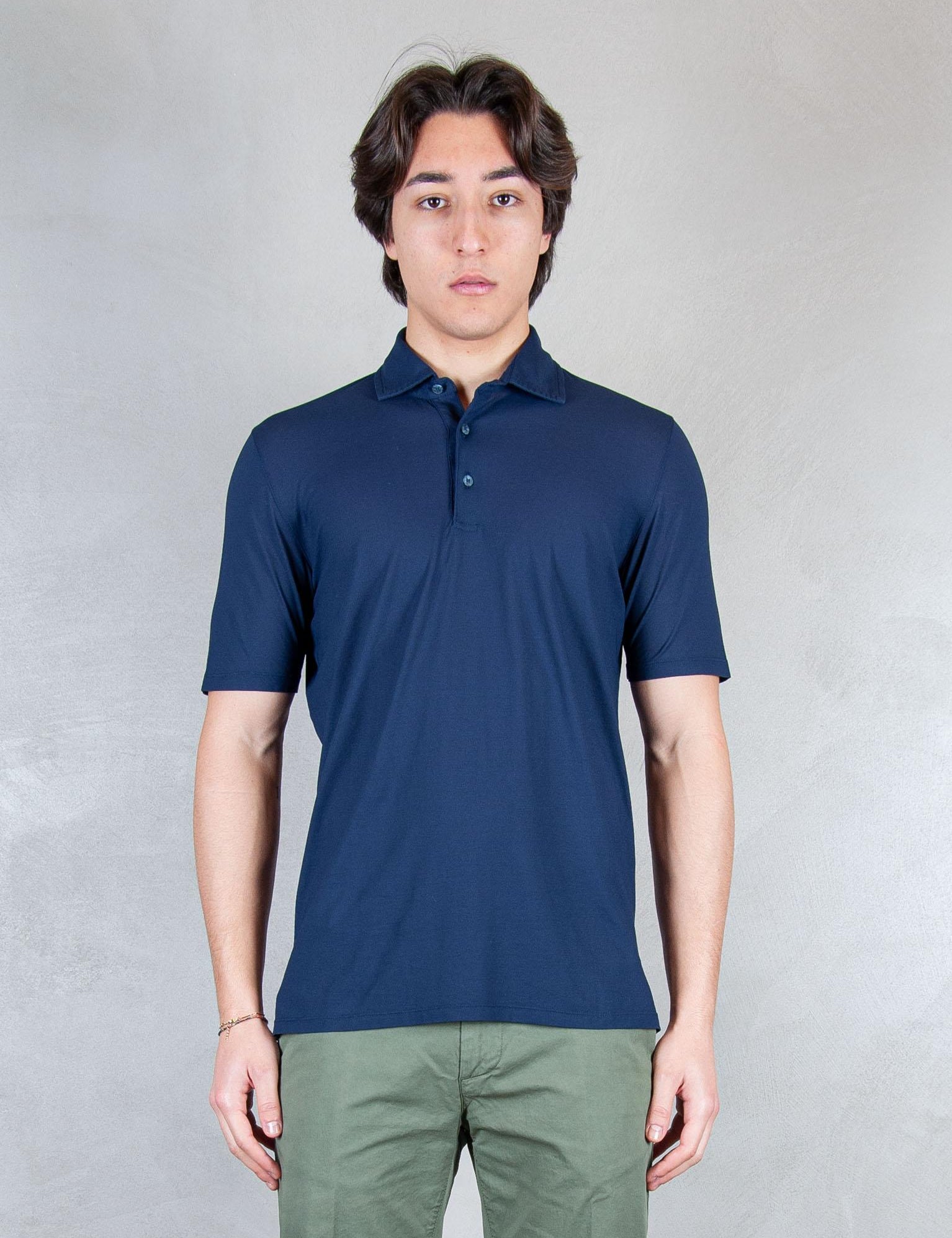 >Polo cotone Crepe LG1413 89 Luigi Gentile 