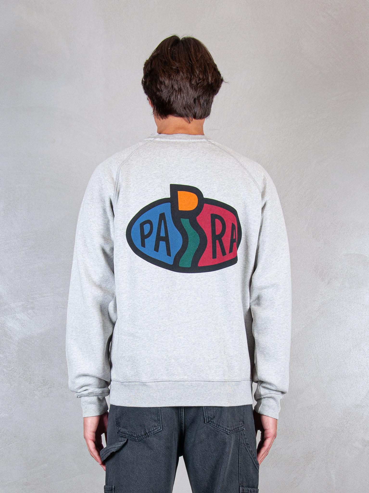 Parra Felpa Legs Logo crewneck 54242 HEATHER GREY Parra 