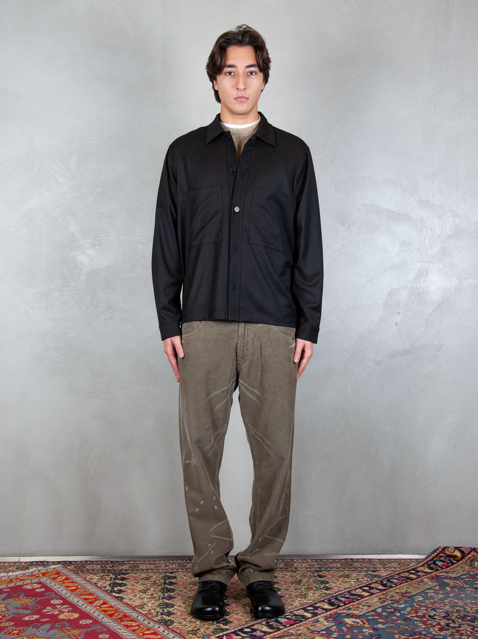 I'M Brian Overshirt CA3441 NERO I'm Brain 