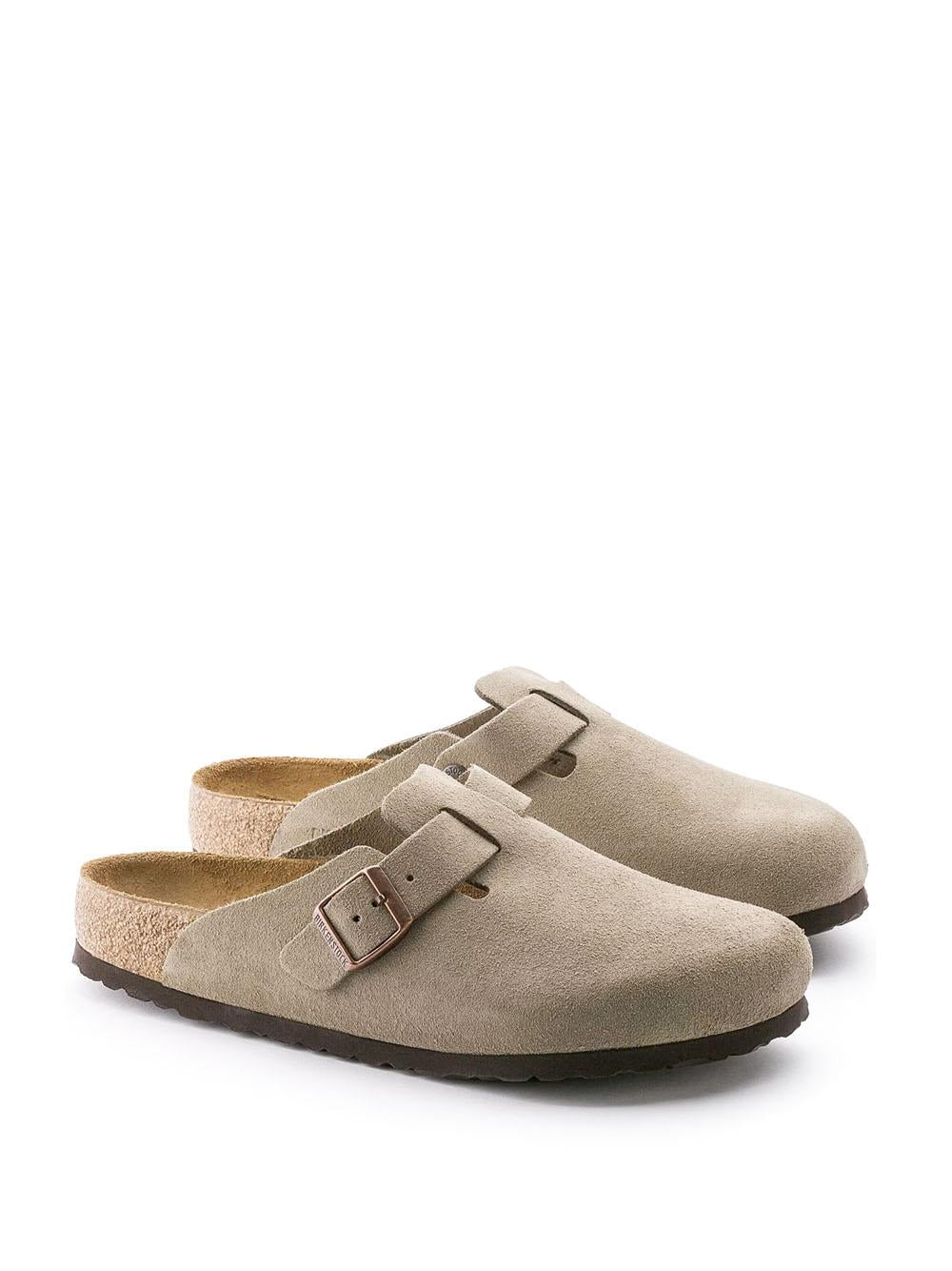 Birkenstock Boston Suede BOSTON SUEDE-TAUPE Birkenstock 