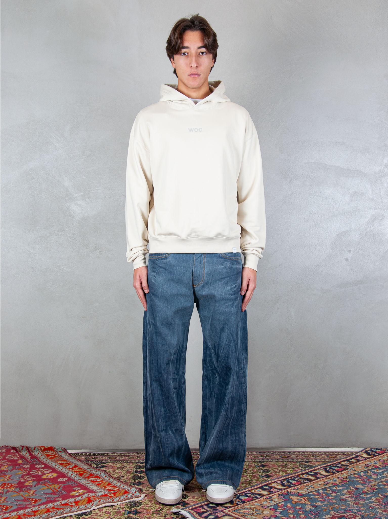 Woc felpa Phoenix hoodie SW037FL BURRO WOC 